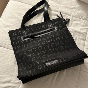 NWOT: Givenchy Parfume Black Logo Tote